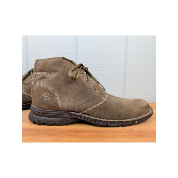 Streetcars Mens Chukka Boots 11 Terrain Brown Leather Lace Arch Support Comfort main image 11
